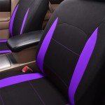 Universal Automotive Seat Cover Set (Purple)