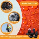 Xtremeauto Front Seat Covers Set - Black, Waterproof