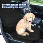 2-Piece Waterproof Car Seat Covers - Black