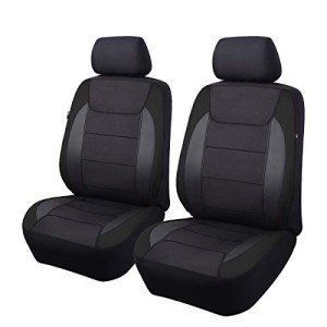 Universal Black Mesh Car Seat Covers - Airbag Compatible