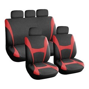 Xtremeauto® Universal Car Seat Cover Set - Red