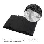2-Piece Waterproof Car Seat Covers - Black