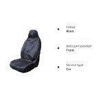 Black Waterproof and Durable Car Seat Cover