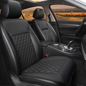 Luxury Black Panther Front Seat Cover for All Seasons
