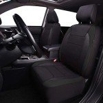 Universal Black Mesh Car Seat Covers - Airbag Compatible