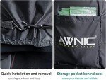 AWNIC Waterproof Front Seat Covers - 2 Pack