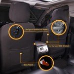 Universal Black Mesh Car Seat Covers - Airbag Compatible