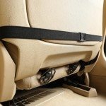 Black Panther PU Leather Car Seat Cover, Black