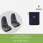 AWNIC Waterproof Front Seat Covers - 2 Pack