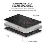 Red Waterproof PU Leather Car Seat Covers Pair