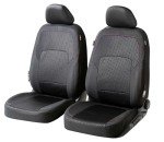 Walser Logan Zip-System Car Seat Covers Black/Red