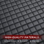 ZATOOTO Universal Soft Car Seat Covers - 2PCS Black