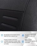 Universal 9-Piece Car Seat Cover Set - Black