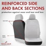 Walser Logan Zip-System Car Seat Covers Black/Red