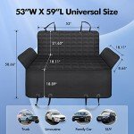 4-in-1 Waterproof Dog Car Seat Cover Hammock