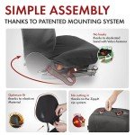 Walser Logan Zip-System Car Seat Covers Black/Red