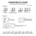 TOYOUN Classic PU Leather Car Seat Covers Set