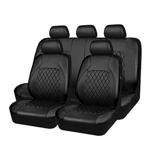 9-Piece PU Leather Car Seat Cover Set