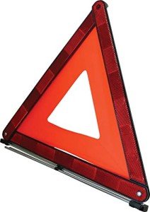 Foldable Safety Warning Triangle for Roadside Emergencies