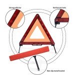 Car Emergency Warning Triangle & Reflective Vest Kit
