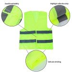 Car Emergency Warning Triangle & Reflective Vest Kit