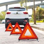 Amrocky Reflective Emergency Warning Triangle Kit - 2pcs