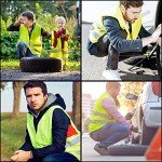 Car Emergency Warning Triangle & Reflective Vest Kit