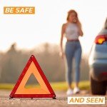 Xtremeauto Car Warning Triangle Breakdown Kit - 2 Pack