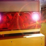 Red Triangle Reflectors for Trailers and Vehicles