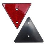 Woola 4-Piece Red Triangle Reflector Kit