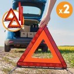 Xtremeauto Car Warning Triangle Breakdown Kit - 2 Pack