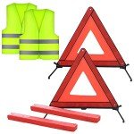 Emergency Triangle & Reflective Safety Kit 2-Piece