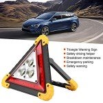 LED Warning Triangle for Car Emergency Safety