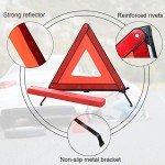 TourKing Folding Safety Triangle and Vest Kit