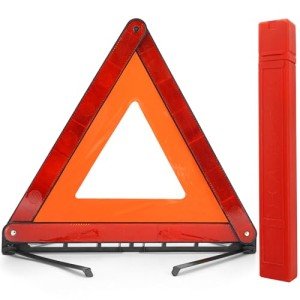 ZephyrCraft Foldable Reflective Warning Triangle