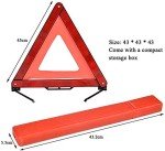 Emergency Warning Triangle & Reflective Safety Vest Kit