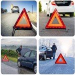 Emergency Warning Triangle & Reflective Safety Vest Kit
