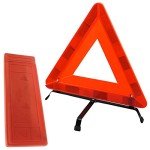 Folding Car Safety Triangle with Protective Case