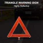 ZephyrCraft 2-in-1 Safety Vest and Triangle Set