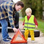Emergency Warning Triangle and Safety Vest Kit
