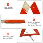 ZephyrCraft 2-in-1 Safety Vest and Triangle Set