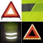 Emergency Car Kit: Triangle, Vest & First Aid