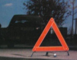 Netagon Reflective Emergency Warning Triangle with Case