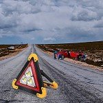 LED Emergency Triangle for Cars - 30W Warning Light