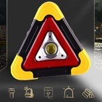 DIYARTS LED Emergency Warning Triangle & Light