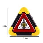 DIYARTS LED Emergency Warning Triangle & Light