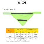 High-Visibility Triangle Reflective Bandana for Dogs