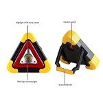 DIYARTS LED Emergency Warning Triangle & Light