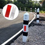 20-Piece Rectangular Auto Reflector Sticker Set