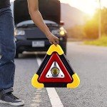 DIYARTS LED Emergency Warning Triangle & Light